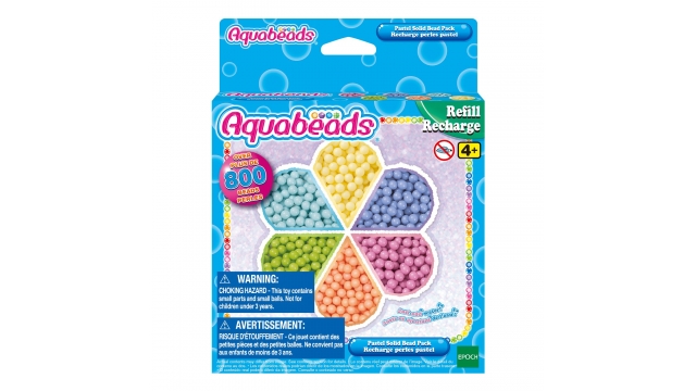 Aquabeads Pastel Solid Bead Pack 800+ Parels