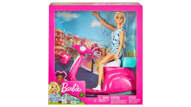 Barbie Pop met Scooter