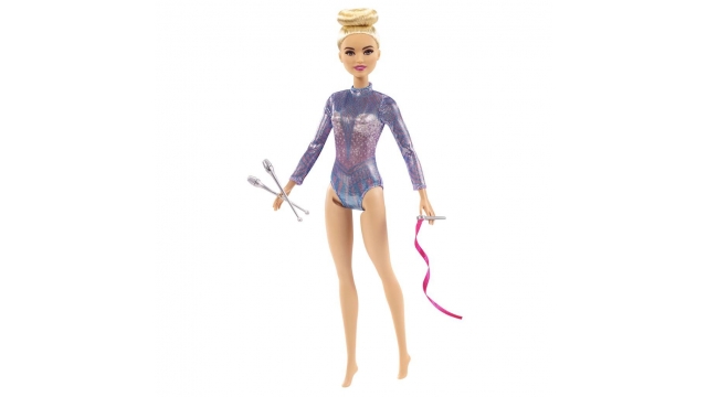 Barbie Ritmische Gymnastiek Pop Blond + Accessoires