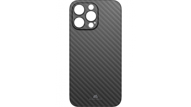 Black Rock Ultra Thin Iced Cover Voor Apple IPhone 14 Pro Max Zwart/Carbon