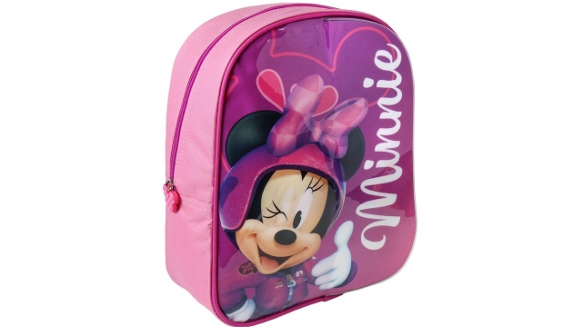 Disney Minnie Mouse Rugzak met Schrijfgedeelte + 2 Markers 25x31x10 cm Roze