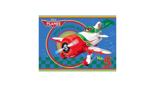 Disney Planes No.5 Speelkleed 95x133cm