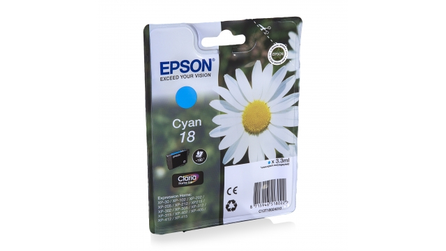 Epson T180240 Origineel Blauw 3,3ml