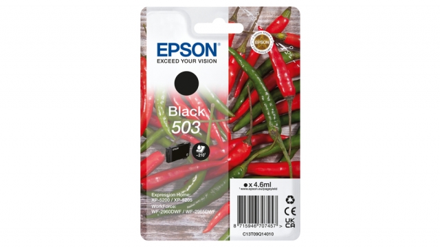 Epson T09q1 Origineel Zwart 503 4.6ml