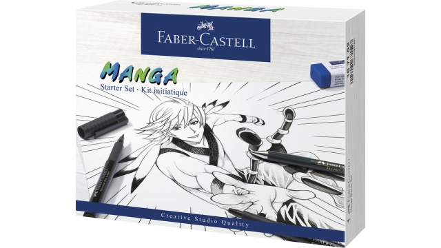 Faber Castell FC-167152 Tekenstift Faber-Castell Pitt Artist Pen Manga Starterset