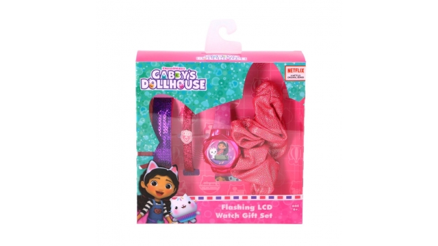 Gabby's Dollhouse Horloge Cadeau Set