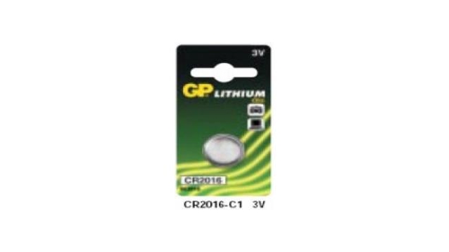 GP Batteries Knoopcel CR2016 Lituim 3V