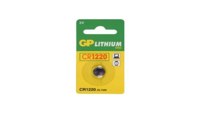GP Batteries Knoopcel CR1220 lituim 3V