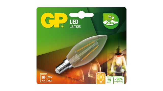 GP Lighting Gp Led Mini Candle Fila.2w E14