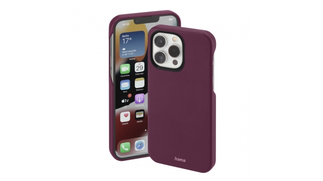 Hama Cover Finest Sense Voor Apple IPhone 14 Pro Burgundy