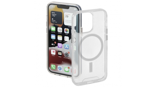 Hama Cover MagCase Safety Voor Apple IPhone 14 Pro Transparant