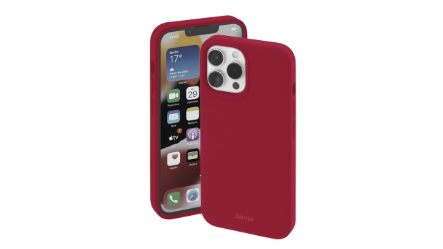 Hama Cover MagCase Finest Feel PRO Voor Apple IPhone 14 Pro Max Rood