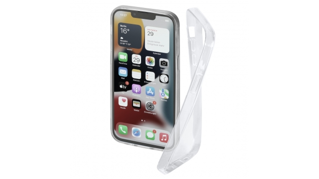 Hama Cover Crystal Clear Voor Apple IPhone 14 Transparant