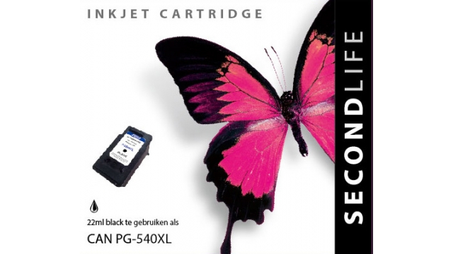 Kangaro SL-11011171 Cartridge SecondLife Canon PG 540 XL Zwart