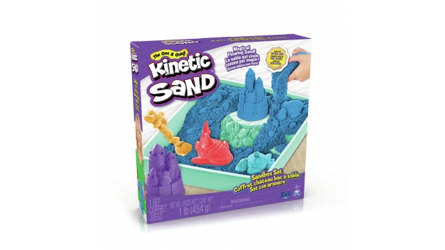 Kinetic Sand Sand Box Blauw