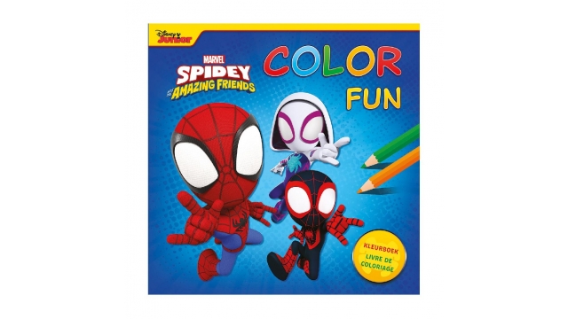 Marvel Spidey and Friends Color Fun Kleurboek