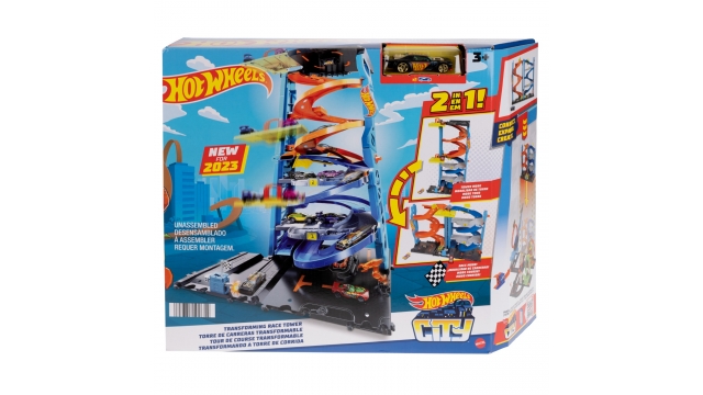 Hot Wheels City Transforming Race Tower