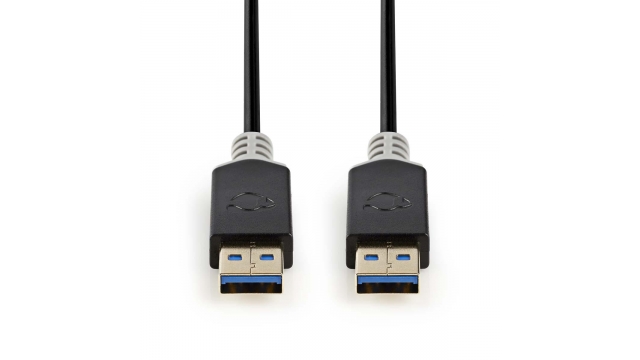 Nedis CCBW61000AT20 Kabel Usb 3.0 A Male - A Male 2,0 M Antraciet