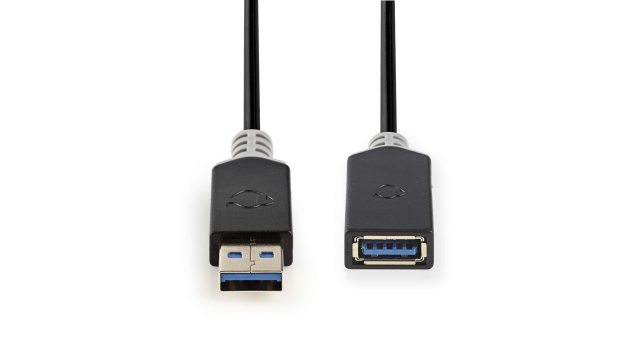 Nedis CCBW61010AT20 Kabel Usb 3.0 A Male - A Female 2,0 M Antraciet