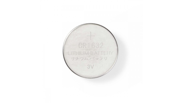 Nedis BALCR16325BL Lithium Knoopcel-batterij Cr1632 3 V 5 Stuks Blister