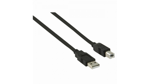 Nedis CCGB60100BK30 Usb 2.0-kabel A Male - B Male 3,0 M Zwart