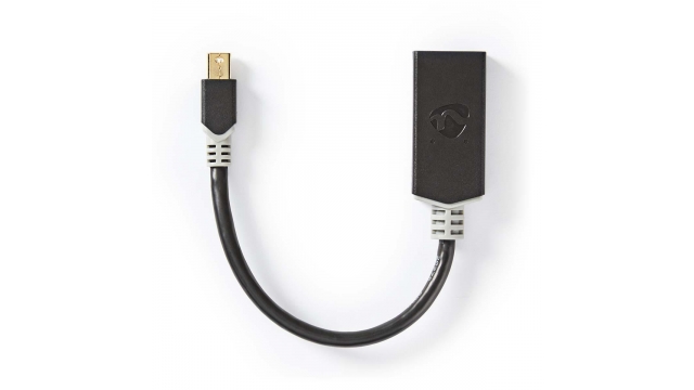 Nedis CCBW37654AT02 Mini-displayport - Hdmi™-kabel Mini-displayport Male - Hdmi™-uitgang 0,2 M Antraciet