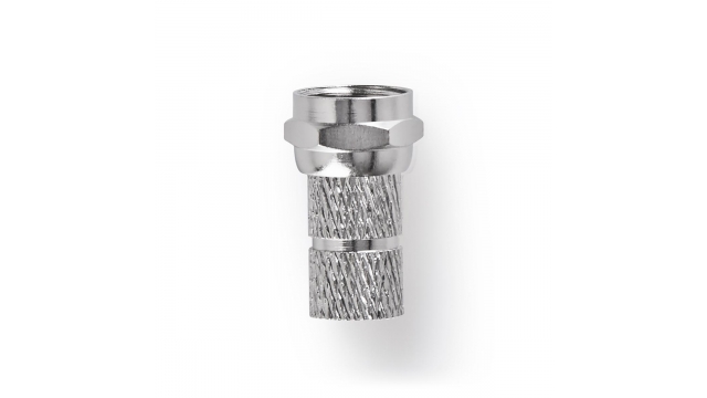 Nedis CSBW41907ME F-connector Male 5,5 Mm Twist-on Metaal