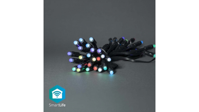 Nedis WIFILP01C48 Smartlife Decoratieve Led Feestverlichting Wi-fi Rgb 48 Led's 10.80 M Android™ / Ios