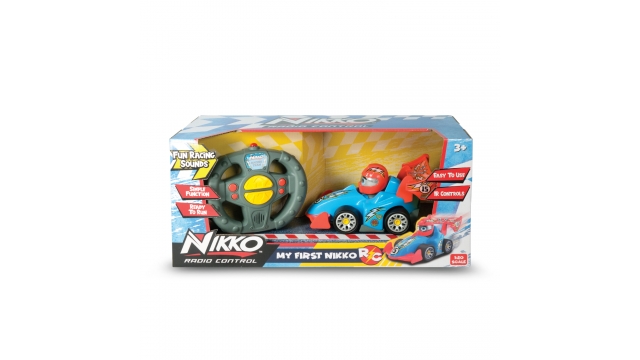 Nikko Mijn Eerste RC Raceauto 19 cm Blauw/Rood