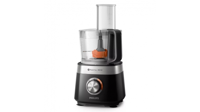 Philips HR7530/10 Viva Collection Compacte Keukenmachine Zwart/RVS