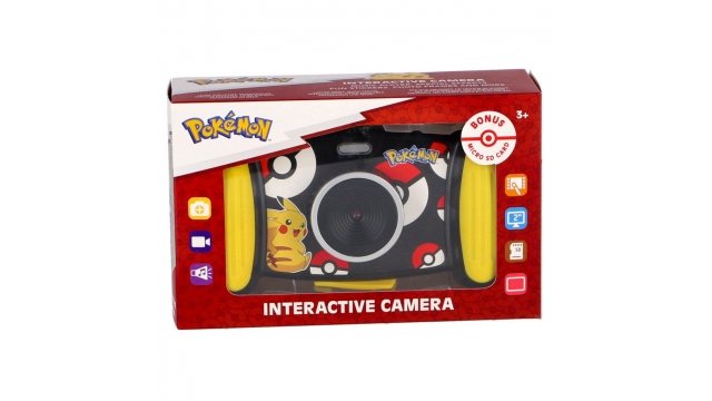 Pokémon Interactieve Camera Zwart/Geel