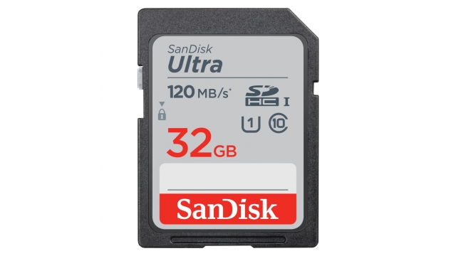 Sandisk SDHC Ultra 32GB (Class 10/UHS-I/120MB/s)