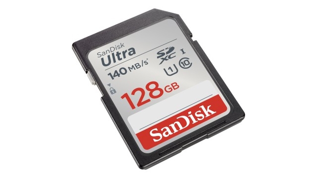 Sandisk SDXC Ultra 128GB 140mb/s C10 UHS-I