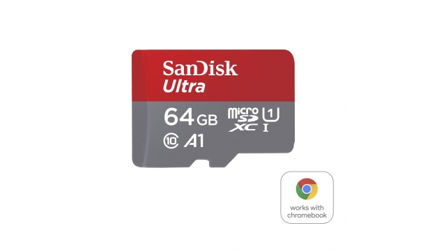 Sandisk MicroSDXC Ultra Android 64GB 140MB/s CL10 Chromebook