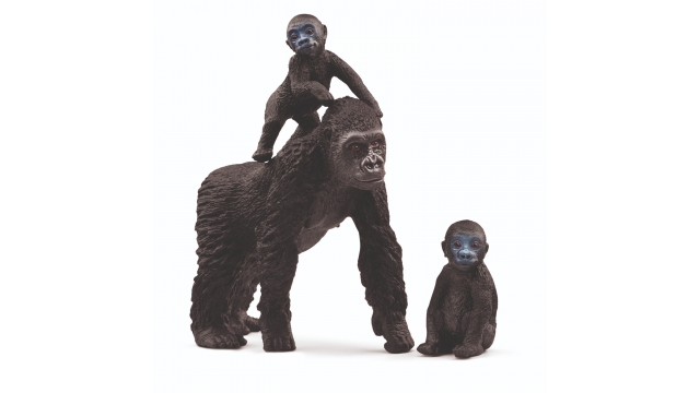 Schleich Wild Life Gorilla Familie