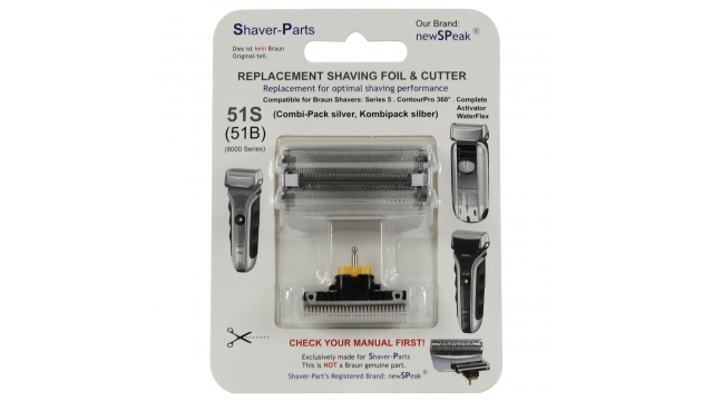 Shaver-Parts Braun Combipack Alt 51s
