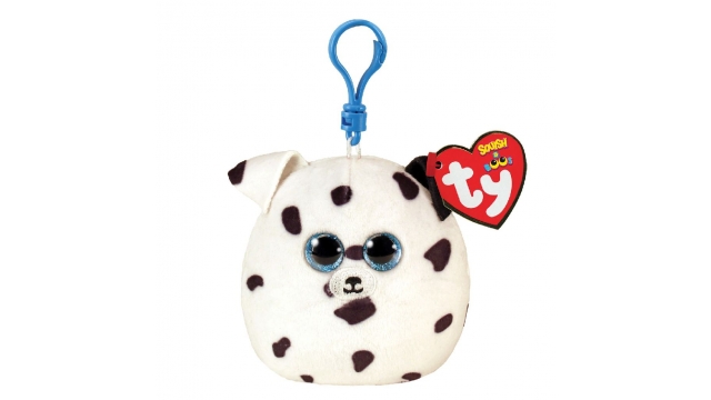 TY Squish a Boo Clips Knuffel Hond Fetch 8 cm