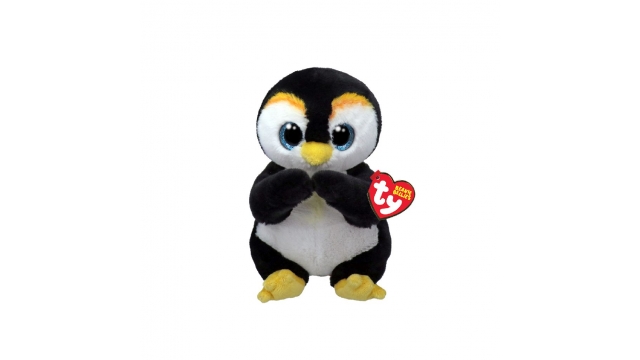 TY Beanie Babies Bellies Knuffel Pinguïn Neve 15 cm