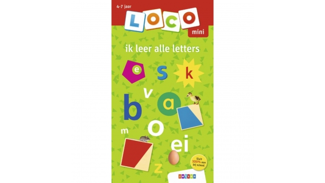 Zwijsen Mini Loco Oefenboekje Ik Leer Alle Letters