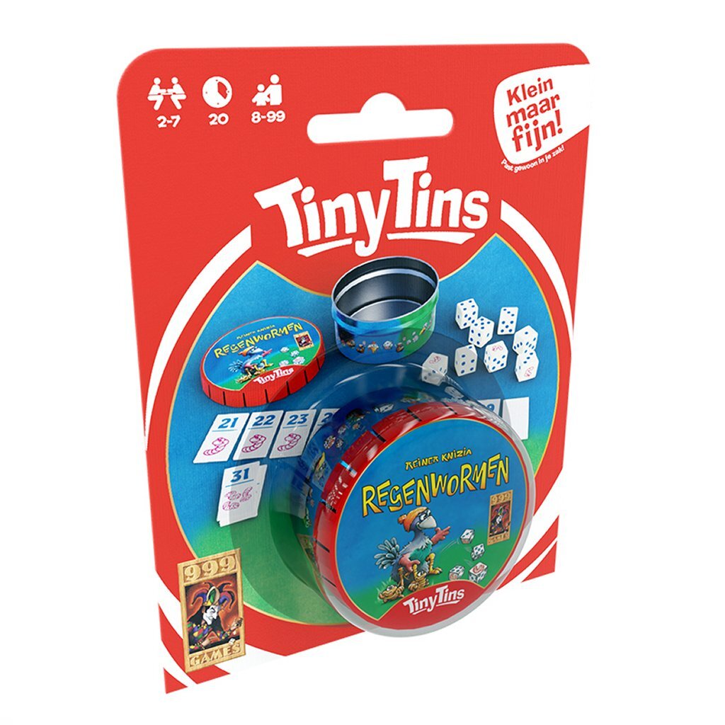 999 games tiny tins regenwormen