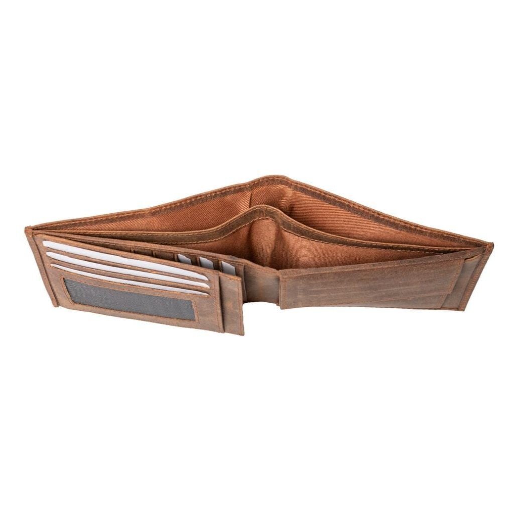 Alassio JU-42241 Portefeuille 10x12x2 cm Leer/Bruin