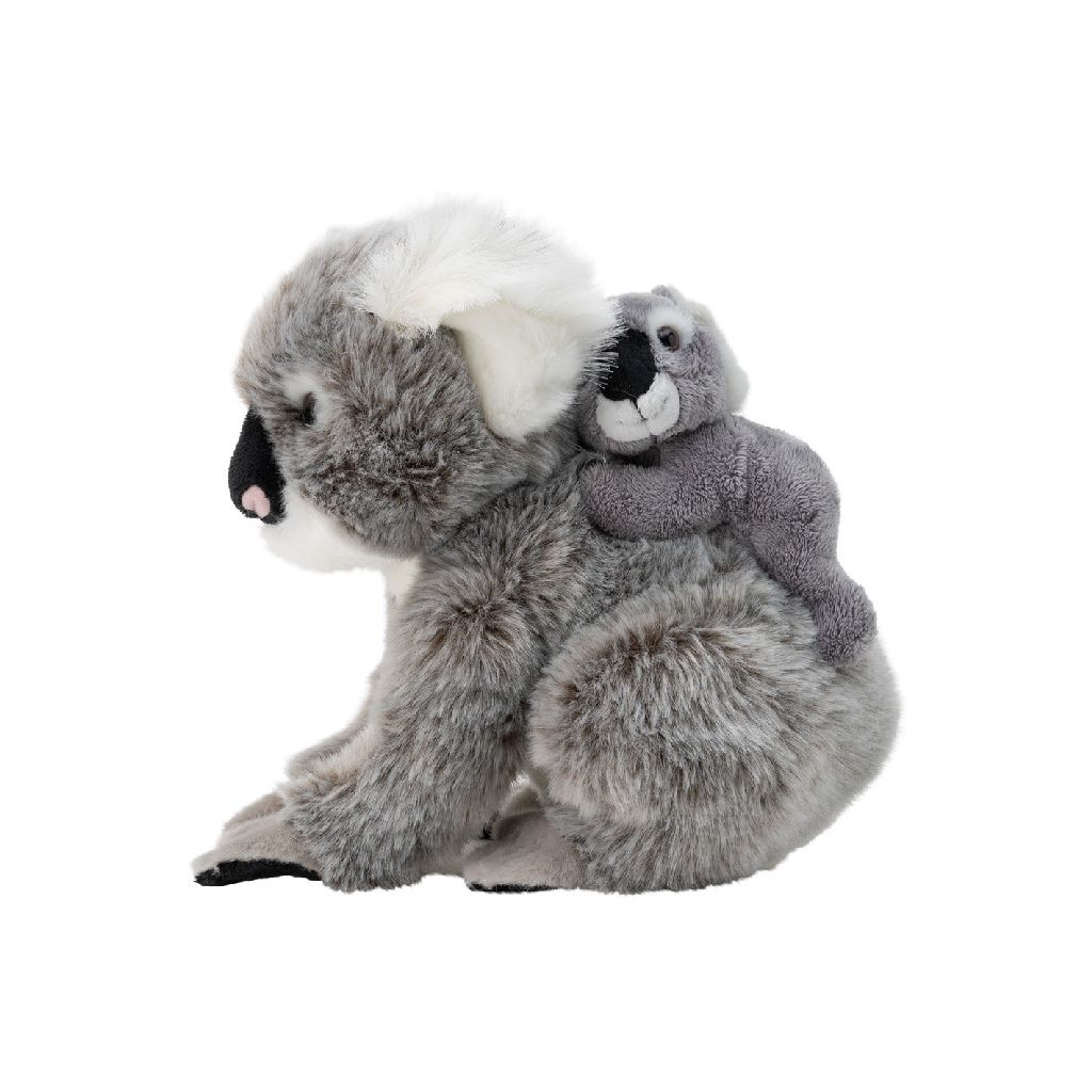 Animigos World Of Nature Eco Knuffel Koala met Baby 22 cm