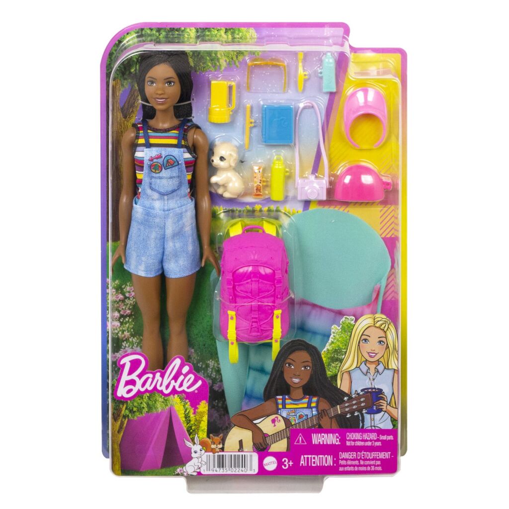 barbie camping pop brooklyn + accessoires