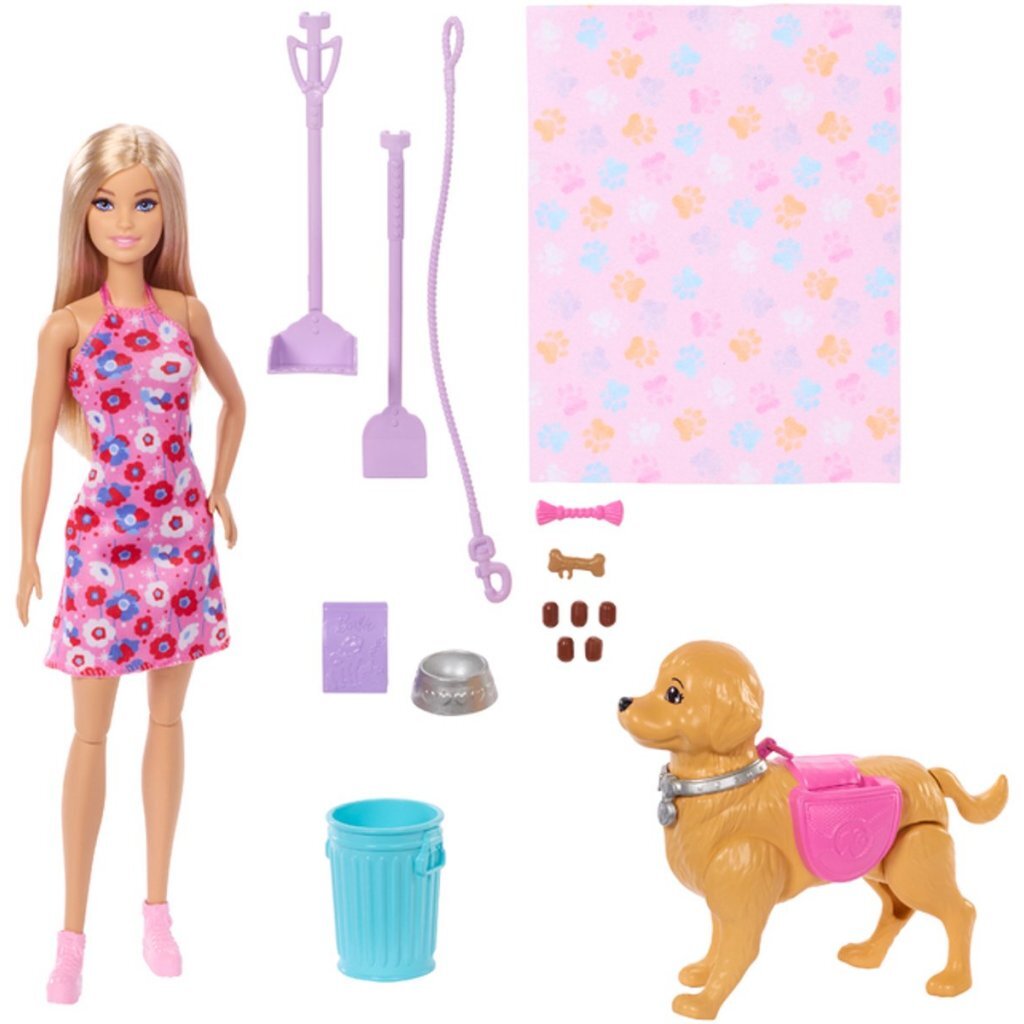 Barbie Family & Friends Walk & Potty