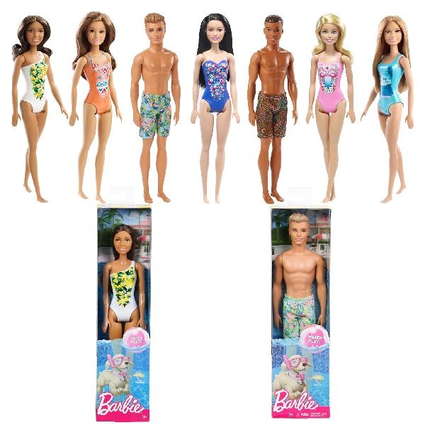 barbie beach pop assorti