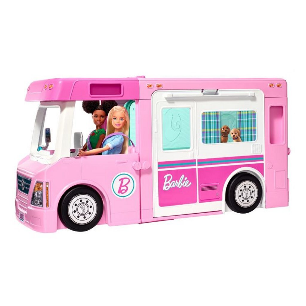 barbie 3in1 droomcamper speelset