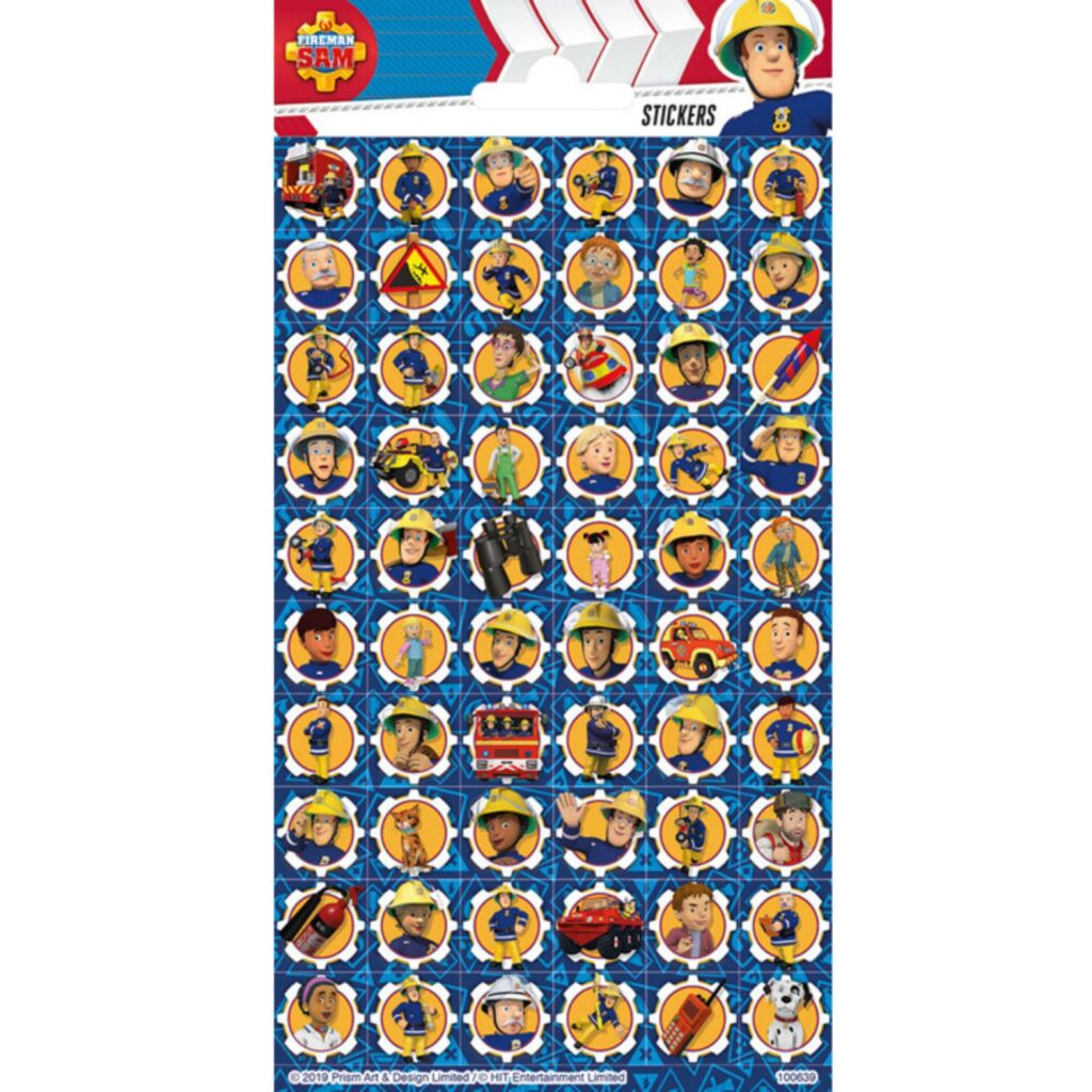 Basic Brandweerman sam stickers afbeelding