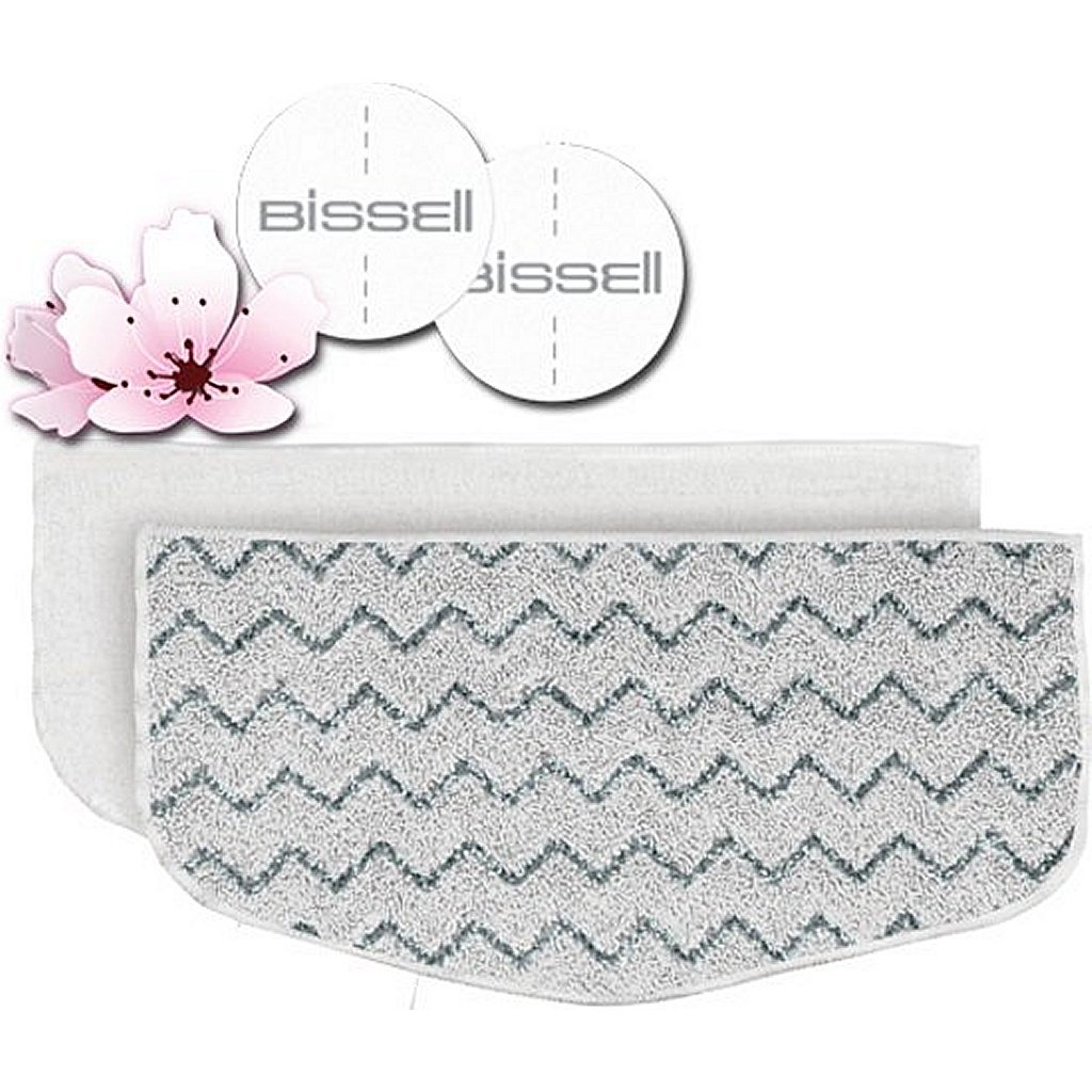 bissell 1016n 2 mop pads powerfresh + 4 scent discs