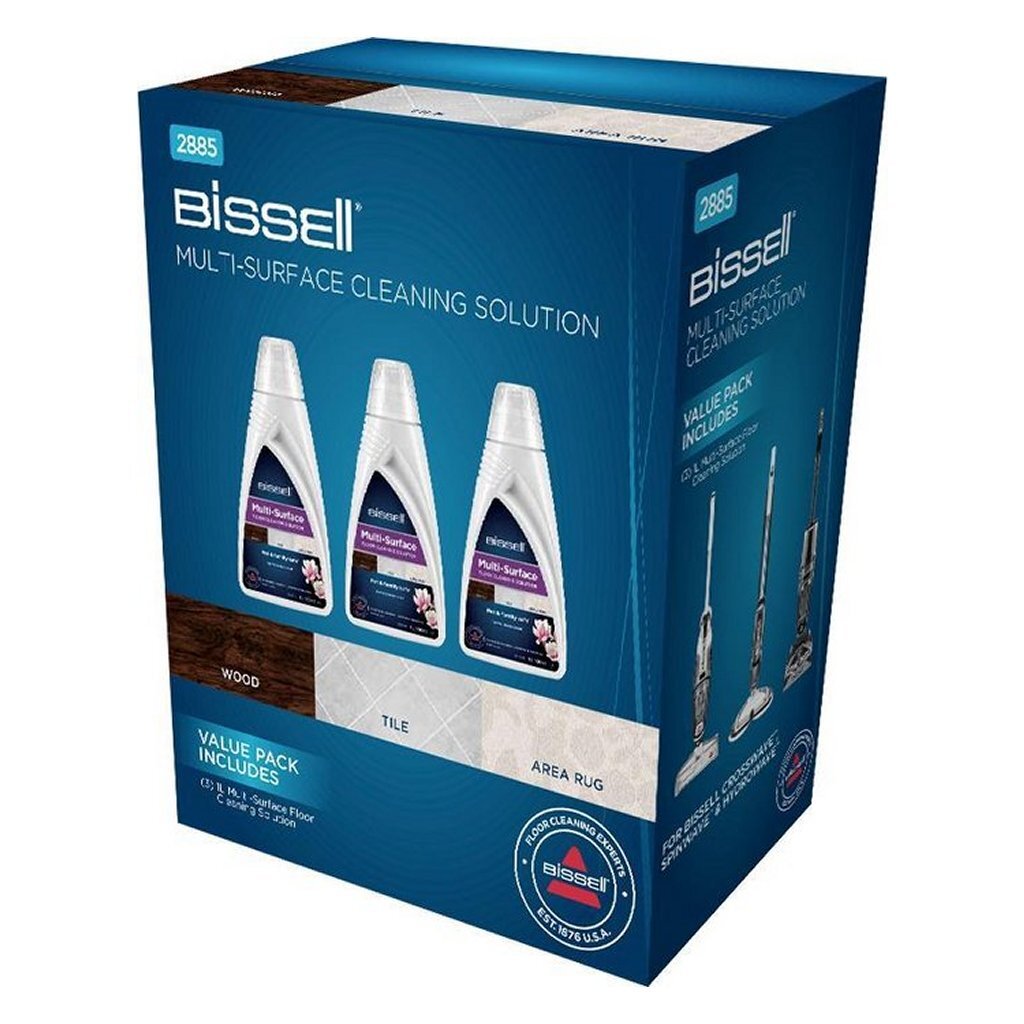 Bissell 2885 MultiSurface Reinigingsmiddel voor CrossWave/SpinWave 3 Pack