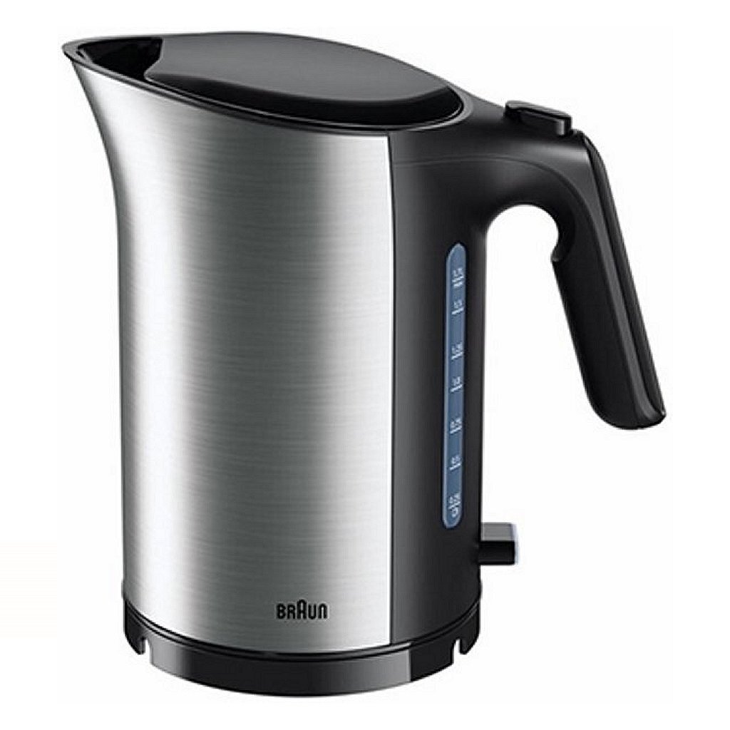 Braun wk5100bk waterkoker 1.7l 2200w rvs/zwart